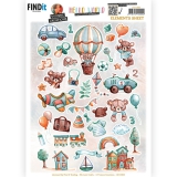 CD11903 YC Schneidebogen Hello World Kleine Elemente A