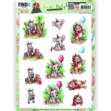 SB10739 YC Stanzbogen Dschungel Party Geschenk