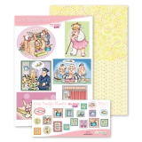 9.0173 MRJ Cosy Design Sheets Miss Mimi & Friends