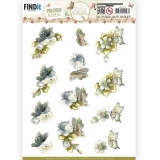 SB10755 PM Stanzbogen Beautyful Butterfly Blue