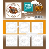 COSTDO10024 Stitch & Do Cards Only Set 24