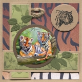 3DPO10040 3D Stanzbuch 40 Wild Animals