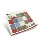 ADPP10052x AD Hintergrundpapier Snowy Christmas