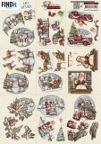 CD12022 AD Schneidebogen Snowy Christmas Mini