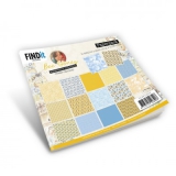 YCPP10059x YC Papierpack Hintergrundpapier Bee Honey