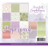 JAPP10025x Papierpack Hintergrundpapier Heartbelt Condolences