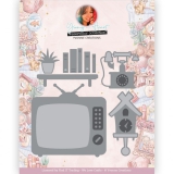 YCD10341 YC Stanzschablone Jung im Herzen Home Accessoires