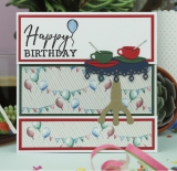 YCD10342 YC Stanzschablone Jung im Herzen Tea Time