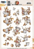 CD12113 YC  Schneidebogen Gnomes Cookies