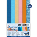 BB-4K-10001 Papierpack Berries Beauties Happy Blue Birds