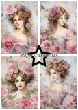 PFA114 Paperpack  Vintage Ladies Rose Angebot