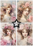 PFA114 Paperpack  Vintage Ladies Rose Angebot