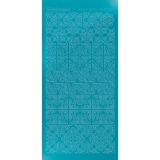 STDMCM Hobbydots Sticker Ecken Mirror Azure Blue
