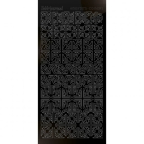 STDMC3 Hobbydots Sticker Ecken Mirror Black