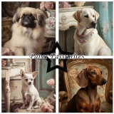 PF282 Papierpack Shabby Dogs