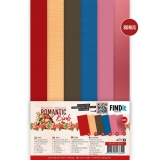 BB-4K-10004 Linen Cardstock Papierpack Berries Beauties Romantic Birds