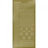 STDM67 Hobby-Dots Sticker Mirror Gold