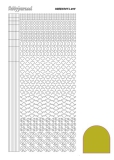 STDM14E Hobbydots Sticker Mirror Yellow