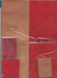 25086941 Papierset rot/gold