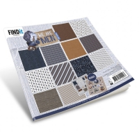 ADPP10062 AD Papierpaket Design Papier We are Men
