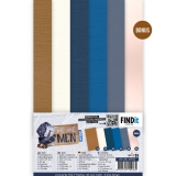 AD-4K-10032 AD Linen Cardstock Papierpack We are Men 4K