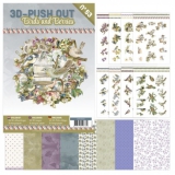 3DPO10053 3D Push-Out Stanzbogenbuch 53 Birds & Berries