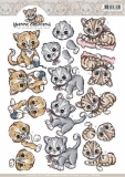 CD10874 YC Schneidebogen Katzen