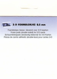 673085 3D Foam Pads Schaumklebekissen 5mm x 5mm x 0,5mm