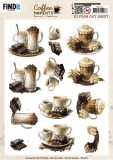 SB11011 BB Stanzbogen Coffee Moments Cacao