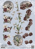 CD10765 AD Schneidebogen Winterblumen  (Schneegl�ckchen)