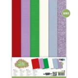 AD-A4-10035 Linen Cardstock Papierpaket Tulip Dreams A4