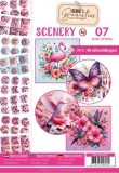BBPOS10007BB Stanzbogen Buch Nr. 7 Pink Spring (Fr�hling)