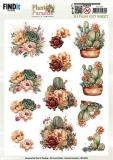 SB11022 BB Plant Paradies Cactus Harmony Stanzbogen