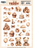 CD12326 BB Schneidebogen Teddys kleine Elemente
