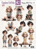 CCO-009 Happy Little Ones 03 Jungen und M�dchen 4 verschiende Motive