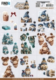 CD12380 BB Schneidebogen Gnomie Holidays Minis