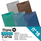 LCST016  Hobbydots Nr. 16 Frame Layered Cards