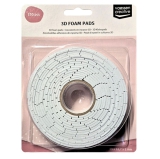 20396-01 3D Foam Pads Schaumstoffklebeband auf Rolle 2mm 250 St�ck