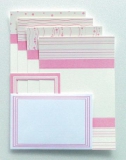303454 Passe-Partout Kartenset rosa