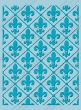37-1908x Cuttlebug Prgeschablone  Fleur De Lis 