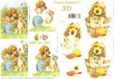416963 Hund im Waschtrog