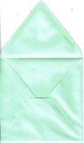 Briefumschl�ge in hellgruen
