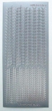 LCR61.3560 Stitch Sticker V Mittel silber