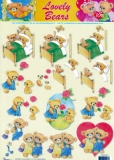 STAPLB10 Lovely Bears 10