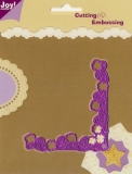 6002-0030x JoyCrafts Prge- und Schneideschablone Ecke