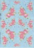 574189x geprgtes Transparentpapier Rosen