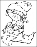 HM9420 Clear Stamp Snoesjes Baby Boy