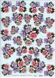 574173x gepr�gtes Transparentpapier Rosen