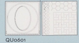 QU0601o Quillt stickschablone Basis