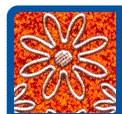 7004os Glittersticker Ecken und Linien orange-silber